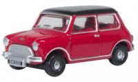 76MN012 Oxford Diecast Austin Mini Cooper Tartan Red